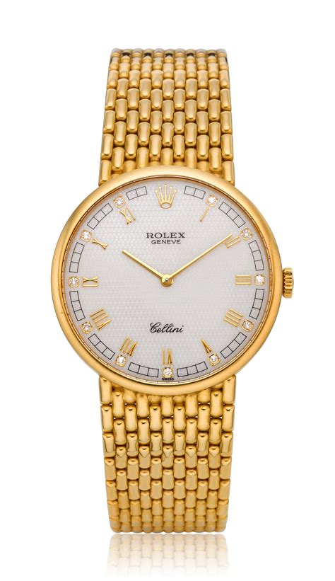 rolex cellini 18k yellow gold|rolex watches cellini collection prices.